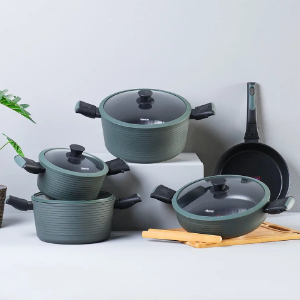 Fissmancookware Set Brilliant 9 Pcs (Aluminium With Non-Stick Coating)