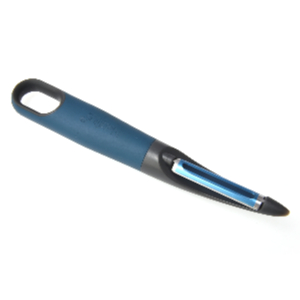 Soft Touch Handle Peeler Blue/Grey Color 20.4X3.3X2.8 Cm