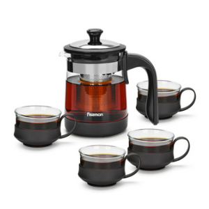 Fissman Tea Set 5 Pcs. (Glass)
