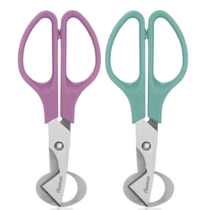 Fissman Quail Egg Scissors Purple 14x6x1cm