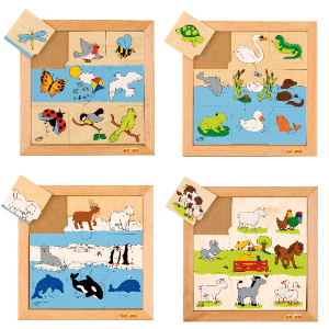 Educo Animal Puzzle Set of 4