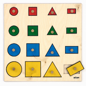 Educo Geometric Shape Board