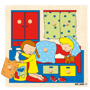 Educo Hidden Surprise Puzzle Bedroom