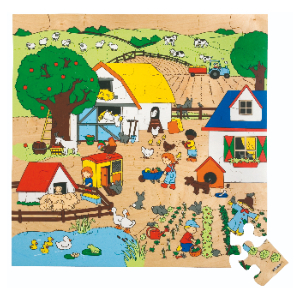 Educo Floor Puzzle Farm