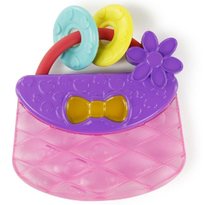BRIGHT STARTS Carry & Teethe Purse Toy