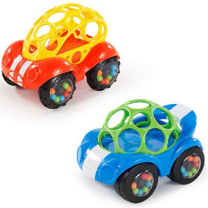 Oball Rattle & Roll Toy 1pc, Assorted