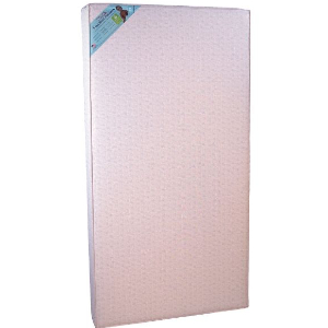 Kolcraft Fresh Start Crib & Toddler Mattress, Sustainable Fiber Foam, Waterproof