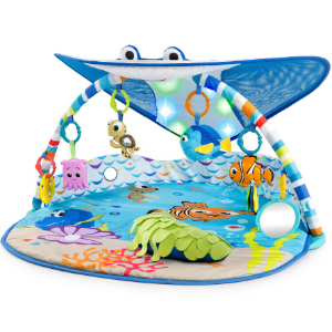 Disney Baby  Finding Nemo Mr. Ray Ocean Lights & Music Gym, Blue