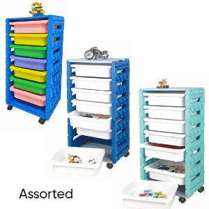 Ching Ching 7 Layer Drawer Cabinet Organizer, Assorted