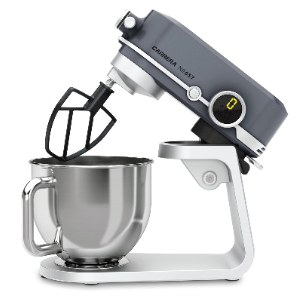 CARRERA Stand Mixer №657, Stainless Steel Quiet Food Processor with 8 Speed