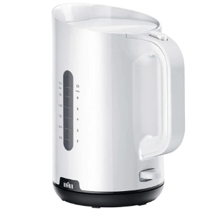 Braun BreakFast1 water kettle, 2200W, 1.7L capacity, 45 s boiling time