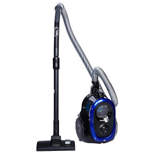 Samsung Bagless Canister Vacuum Cleaner with Anti-Tangle Turbine, Vitality Blue,