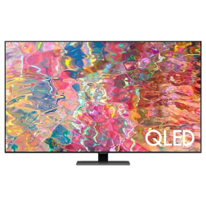SAMSUNG Smart TV, QLED 4K, Q80B, 55 Inch, Sand Carbon, Quantum HDR 12x