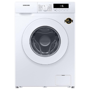 Samsung Front Load Washing Machine with Quick Wash, 7Kg, White, Eco Drum Clean, 