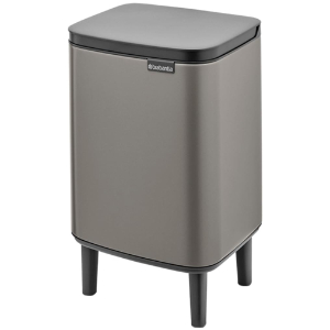 Bo Waste Bin Hi, 12L - Platinum
