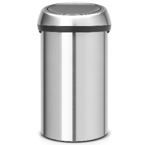Brabantia Touch bin, 60 litre - Matt Steel Fingerprint Proof