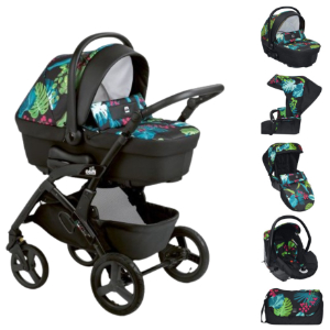 CAM Mod. Smart & Telaio Dinamico Up, Black Leaves