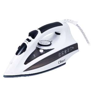 Clikon Steam Iron, White, Ck4116