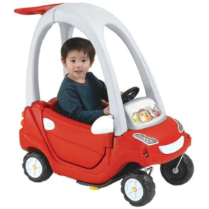 Ching-Ching Smart Coupe Ride On Car, Red