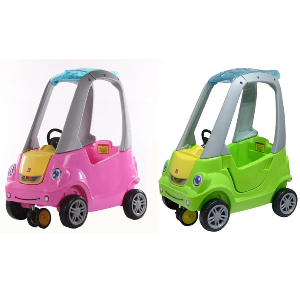 VIP STARS Kid's Step 2 Easy Turn Coupe Refresh Riding Toy