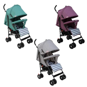 VIP STARS Multi-Function 4 Wheels Baby Stroller Buggy Pram Carrier, 1 Piece Asso