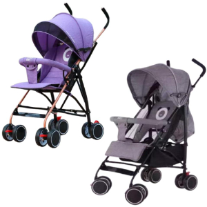 VIP STARS 4 Wheels Hot Mom Baby Foldable Stroller/Mama Love Baby Stroller, 1 Pie