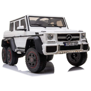 Vip Stars -Licensed Mercedes-Benz 12V7Ah*2 Battery, Leather Seats, Real Rubber T