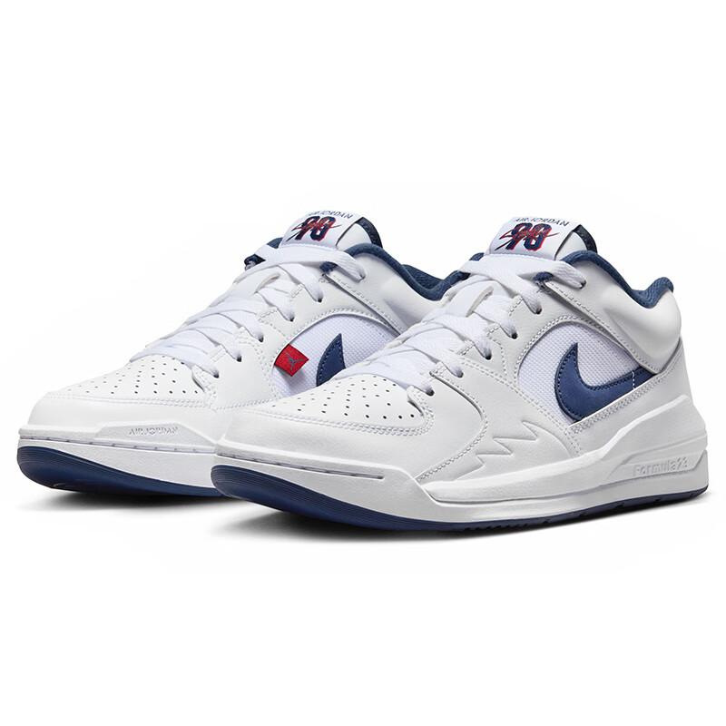 Jordan Basketball Shoes AJ, Women's Retro Dad Shoes, JORDAN STADIUM 90 Sneakers, HJ4406-100, White, Size 36.5