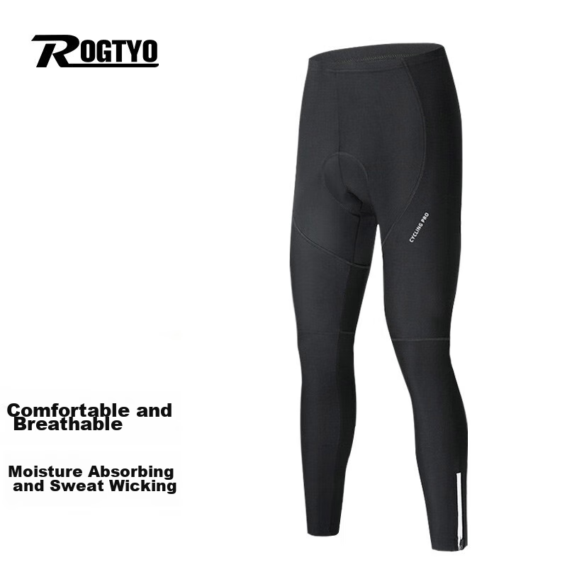 ROGTYO Cycling Shorts, Road And Mountain Bike Long Pants, Breathable Tight-Fitting Pants, Spring And Autumn Cycling Wear, Summer Quick-Dry Cycling Trousers