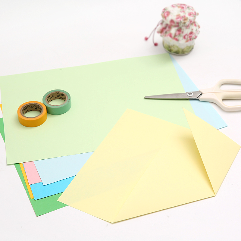 M&G (M&G) Stationery Colorful A4/8 Colors Multi-functional Copy Paper Handmade Paper Origami Card Paper 80 Pages/Package APYNB396 Middle School Entrance Examination Gift