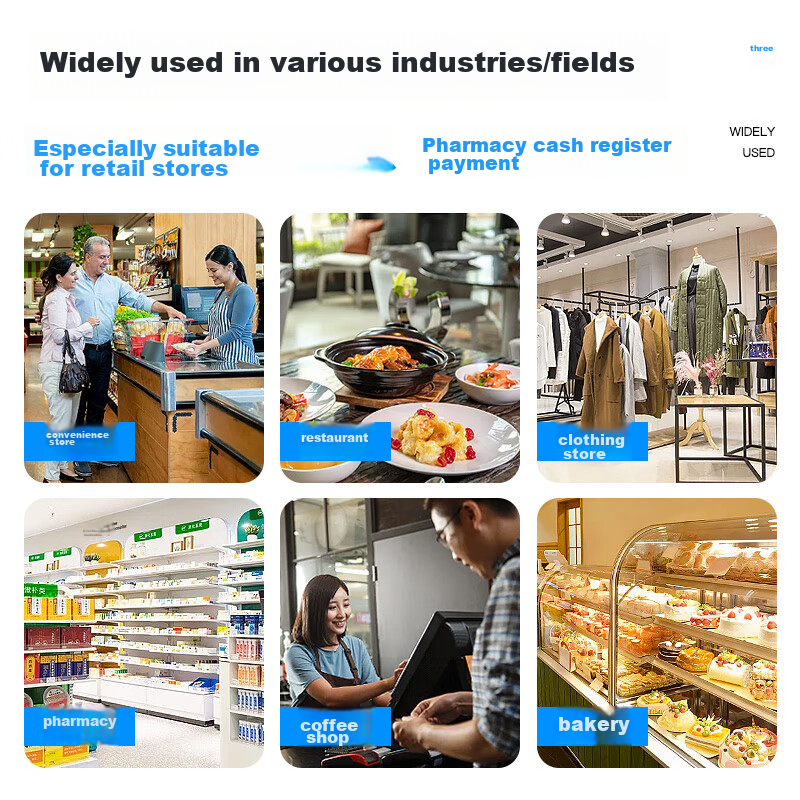 Gepai Barcode Scanner, Barcode Scanning Gun, Spare Parts Warehouse Logistics, Express Delivery Product Inventory Barcode Scanning, Wired 1D Y-310