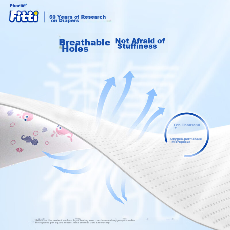 Fibi Fitti Quick-Absorbing Comfortable Pull-Up Diapers XXL45 (15kg And Above), Extra Large Size, Pants-Style Diapers, Dry And Comfortable