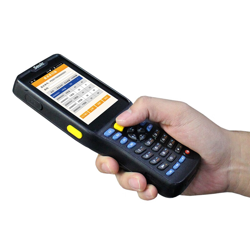 Seuic AUTOID Q7s Upgraded Handheld Data Terminal, Android Collector, Industrial Smartphone, E-Commerce ERP Warehouse Inventory Machine, 2D Scanner, RF Gun