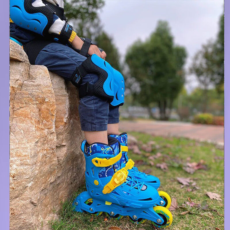 Flying Eagle Kids' Roller Skates Unisex Beginner Skating Shoes Professional Lock Wheel Roller Skates Inline Skates Ice Skates