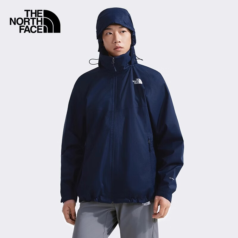 The North Face Men's Outdoor Comfortable Waterproof and Breathable Jacket 8EXR Blue/8K2 3XL