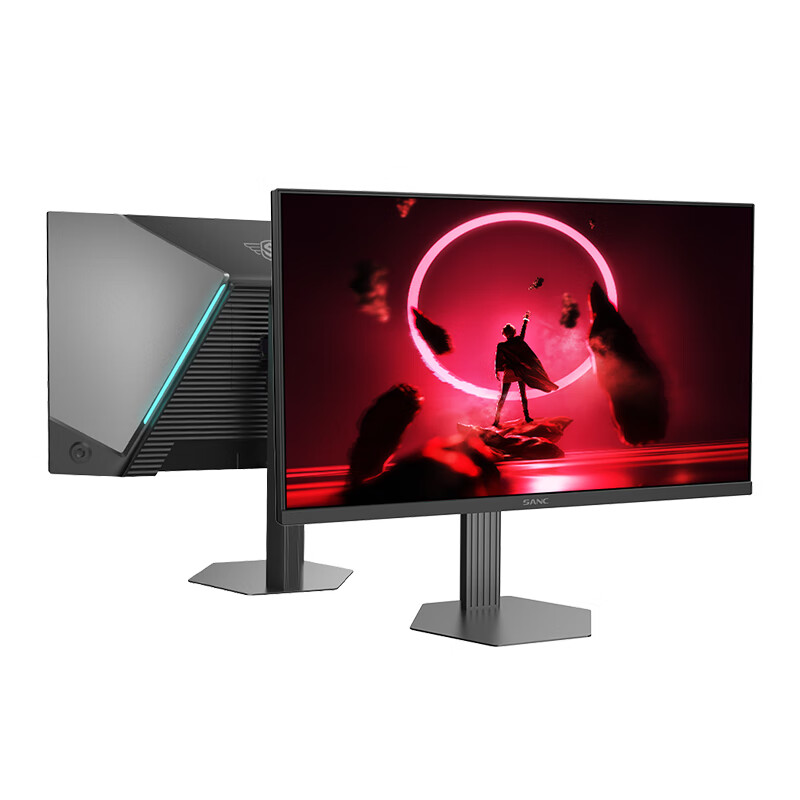 SANC Shengse 27-Inch 2K 300Hz Overclockable to 320Hz, FastIPS, Hardware Low Blue Light, IGZO Technology, 1ms Response Time, Rotatable And Height-Adjustable, E-Sports Monitor Screen, D75