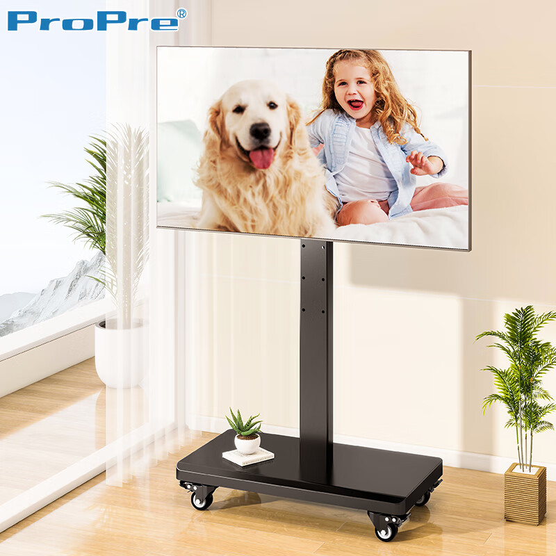ProPre (32-60 inch) Mobile TV Stand Floor Mount Video Conference TV Bracket Trolley for Xiaomi Huawei Smart Screen TV Stand