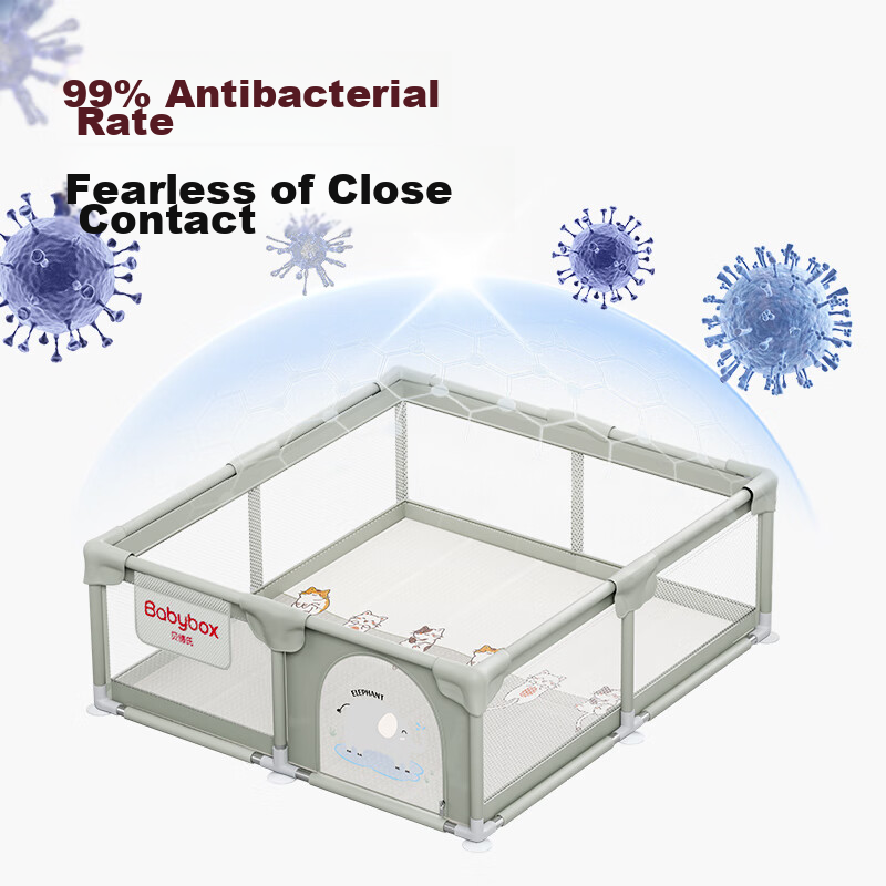 Babybox Antibacterial Baby Play Mat, Floor Fence, Children's Crawling Mat, Baby Play Mat, Floor Barrier