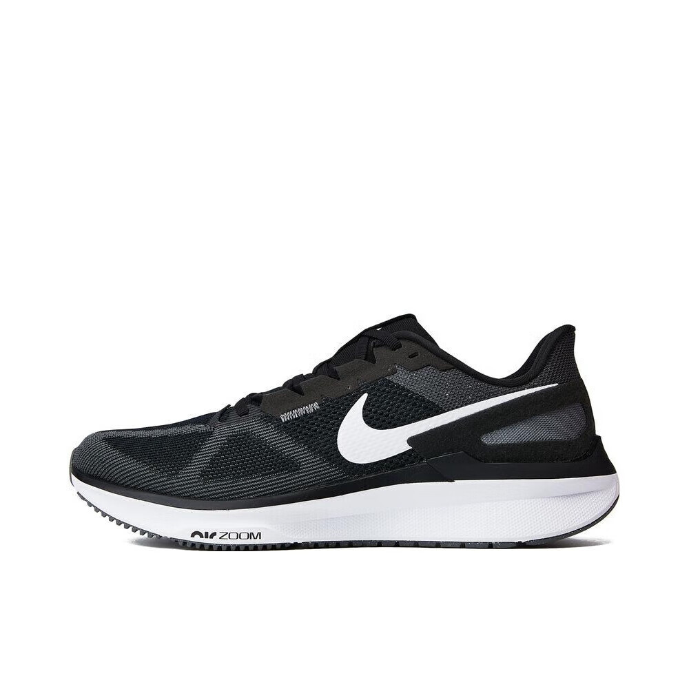 Nike Running Shoes for Men, Breathable STRUCTURE 25 Sneakers, DJ7883-002, Black, Size 44