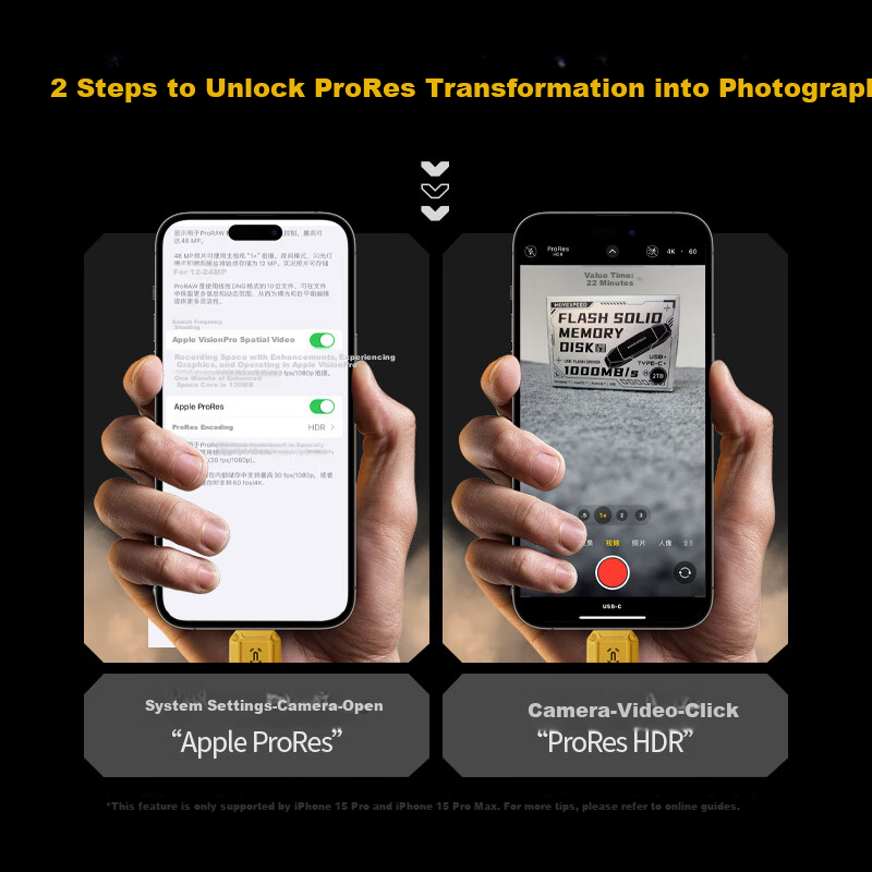 MOVE SPEED 1TB USB3.2/Type-C Dual Interface Solid State Drive High Speed Mobile U Disk Large Capacity Portable Solid State Drive Reading Speed 1090MB/s Wild