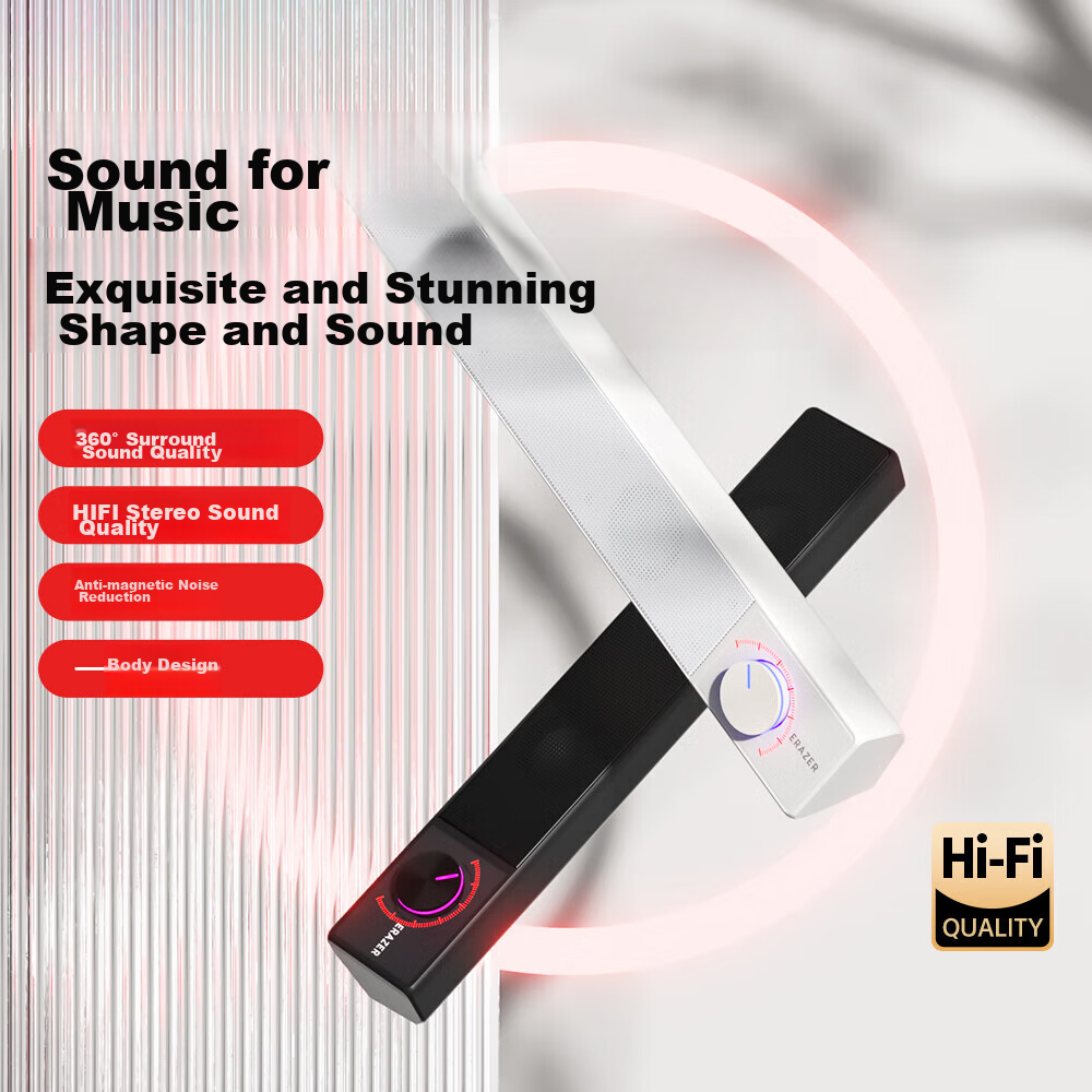 Lenovo Legion Y Gaming Desktop Speaker Sound Box Home Desktop Computer Subwoofer Suitable for Legion Online Course Speaker Payment Amplifier Gift