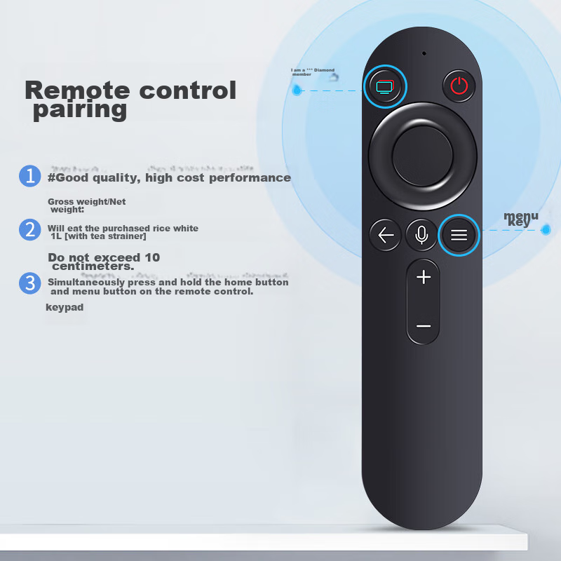 Nichi Suitable for Huawei Honor Smart Screen Voice TV Remote Control Hongmeng X1, Universal for Hongmeng TV S｜SE｜V Series, Voice-Controlled Remote Control Board