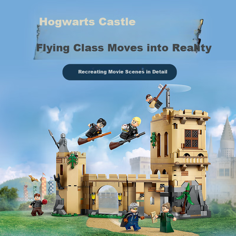 LEGO Harry Potter 76447 Hogwarts Castle Flying Lesson Boy Girl Children Toy Birthday Gift