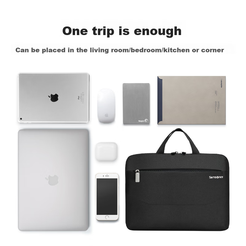 Samsonite Laptop Bag, Handbag for Men And Women, 14-Inch Shoulder Crossbody Bag, Business Briefcase, Lenovo Laptop Bag for Travel