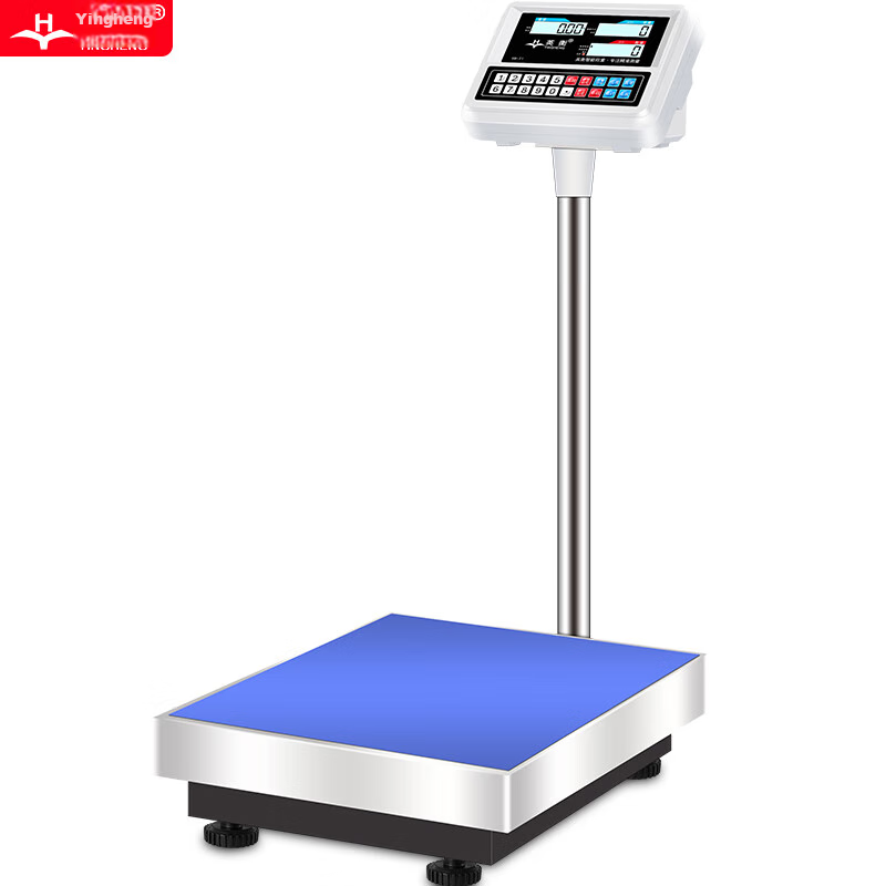 Electronic Scale for Commercial Use, Kilogram Scale, High-Precision Platform Scale, Industrial Electronic Scale, Precise Counting Scale, Weighing Scale, 100kg/1g