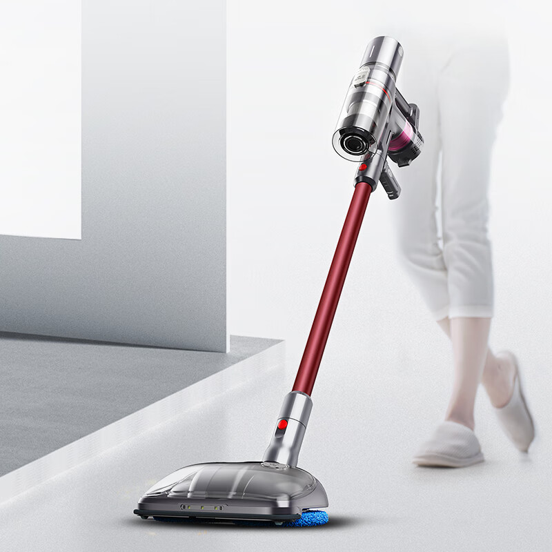 Puppy Wireless Vacuum Cleaner for Home Use with Strong Suction Power Handheld Floor Cleaning Mite Removal All-in-One Machine T22 Pro Rinse