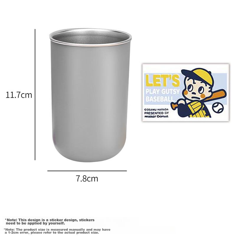 Jiebishi Japanese Stainless Steel Mouthwash Cup, Couple's Toothbrush Cup, Home Toothbrush Cup, Portable Toothbrush Cup, Gray Boy Style