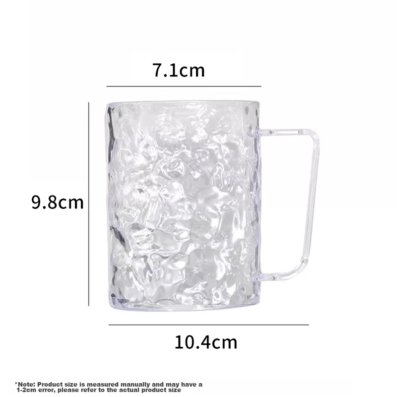 Jiebishi Mouthwash Cup, 2-Pack, Thickened Toothbrush Cup, for Adults And Children, Home Use Tooth Mug, Student And Couple's Rinsing Cup