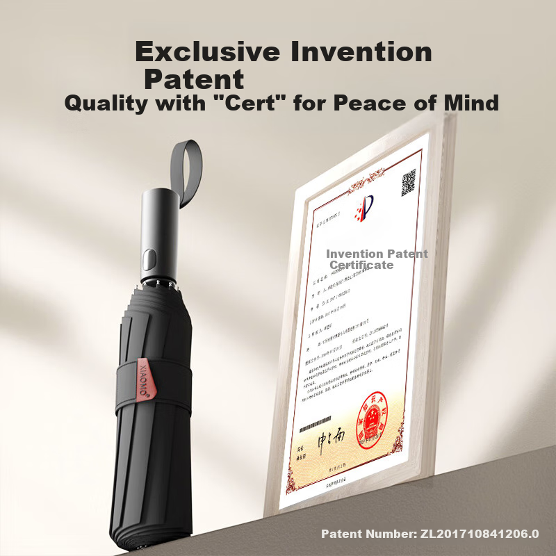 Xiao Mo Memory Folding Umbrella Non-folding Second Collection Umbrella Fully Automatic Non-folding Umbrella Large 8-bone Quick-drying Umbrella Automatic Umbrella