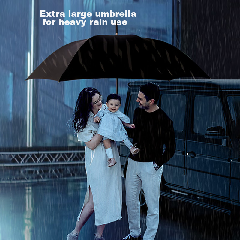 Tianwei Umbrella, Large Automatic Straight Handle Umbrella for Men, Golf Business Umbrella, Suitable for All Weather, Customization Available